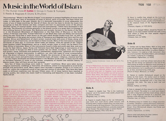 MUSIC IN THE WORLD OF ISLAM -  VOL 2