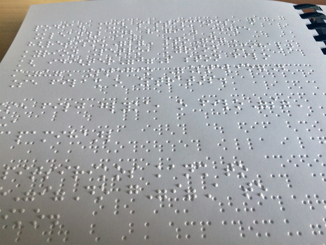 Σελίδα Braille