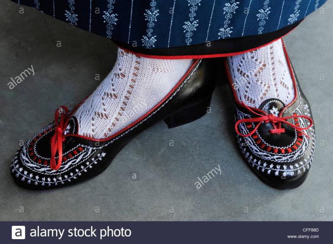 traditional shoes-of-a-woman-in-a-shop-merano-south-tyrol-CFF88D.jpg